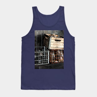 Milk Bottles in Milk Crates Tank Top